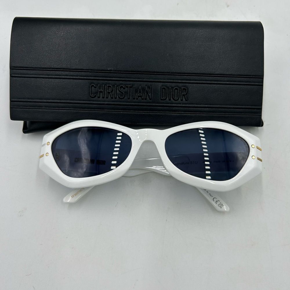 Women’s Dior B1U cat eye acetate sunglasses made in Italy - Picture 2 of 7